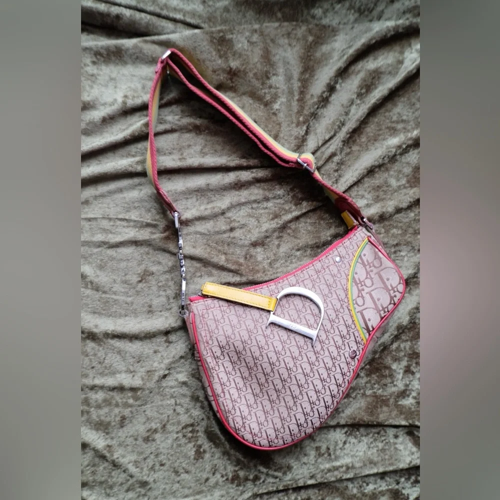 Christian Dior Diorissimo Rasta Shoulder Bag - Picture 1 of 6